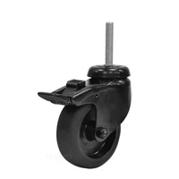 Zwenkwiel 75 black line 2TP M6x32mm met rem