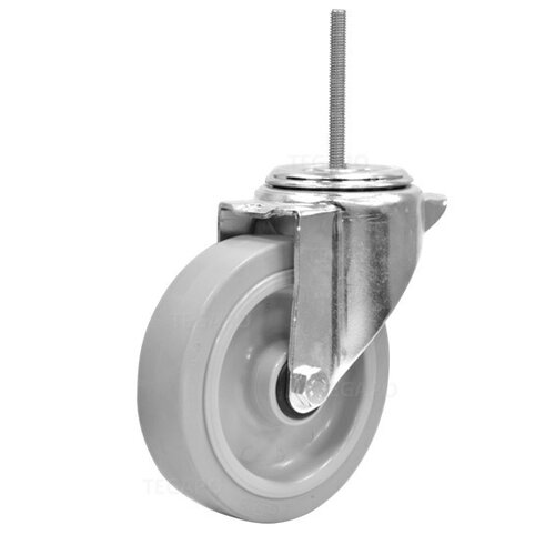 Zwenkwiel elastisch rubber 160 3KO M10x42mm  Zwenkwiel elastisch rubber 160 3KO M10x42mm