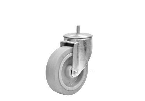 Zwenkwiel elastisch rubber 125 3KO M8x15mm 