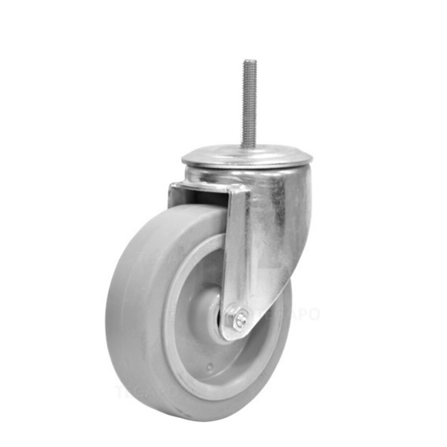 Zwenkwiel elastisch rubber 125 3KO M8x30mm-1