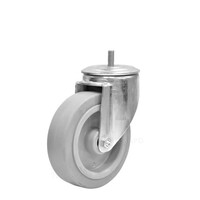 Zwenkwiel elastisch rubber 125 3KO M10x15mm