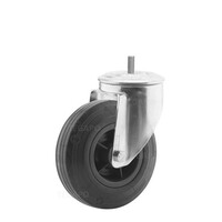 Zwenkwiel rubber 125 3KO M8x15mm