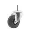 Zwenkwiel rubber 100 3KO M8x30mm