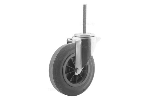 Zwenkwiel rubber 200 3KO M8x40mm 