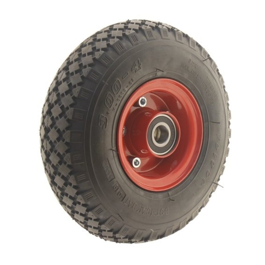 STAX luchtband 260mm metaal rood asgat 25mm-1