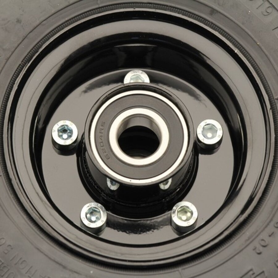 STAX volrubber band 260mm metaal zwart asgat 25mm-2
