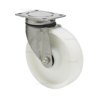 CSN zwaarlast zwenkwiel 8NY RVS 100mm