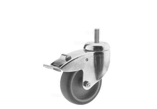 Zwenkwiel 100 verzinkt 2TP M8x17mm met rem 