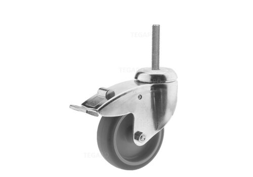 Zwenkwiel 100 verzinkt 2TP M8x32mm met rem 