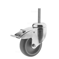 Zwenkwiel 100 verzinkt 2TP M10x32mm met rem