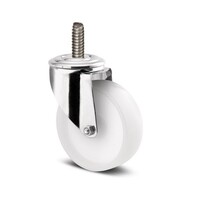Zwenkwiel RVS 80 nylon NO M8x35