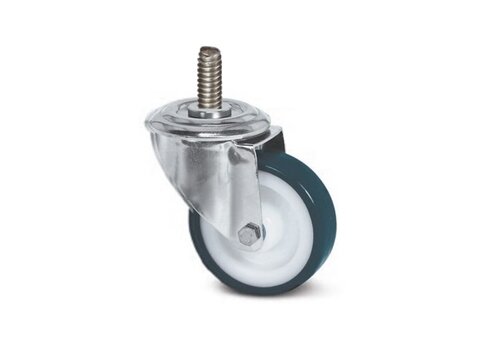 Zwenkwiel RVS 80 nylon NOC M10x35 