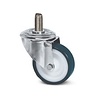 Zwenkwiel RVS 125 nylon NOC M12x35