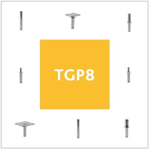Stiften met TGP8 aansluiting