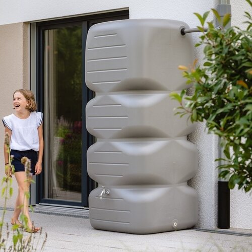 Garantia regenton XXL 1000 liter grijs 