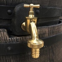 ROTO regenton 514 liter bruin