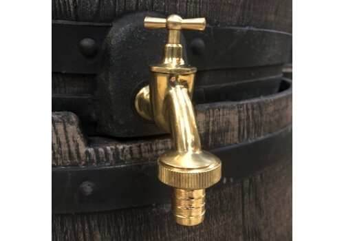 Schroefdraad tappen + messing kraan plaatsen ROTO 