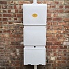 Prestige regenpijp regenton 100 liter graniet wit
