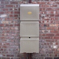 thumb-Prestige regenpijp regenton 100 liter zand-1