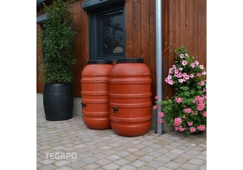 ReGreen Bowl set regenvat 440 liter terra 