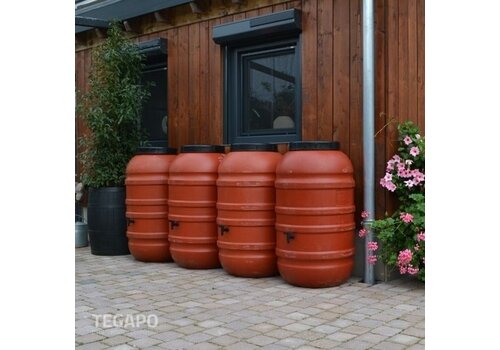 ReGreen Bowl set regenvat 880 liter terra 