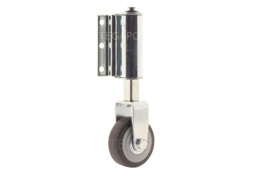Trapwiel geveerd bok 50mm extra breed 