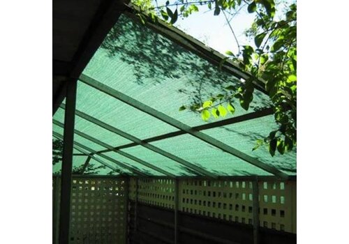 Schaduwdoek groen 10x6 meter 