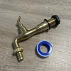 Protap messing kraan 3/4 luxe met wartel