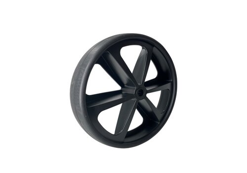 STAX Dino wiel 400mm rubberband rollager asgat 25mm 