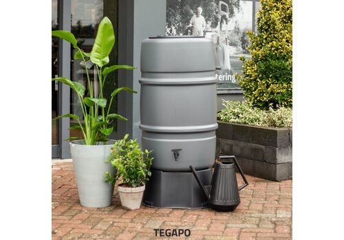 Harcostar regenton 227 liter antraciet 