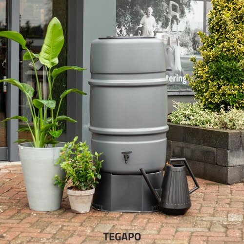 Harcostar regenton 227 liter antraciet 