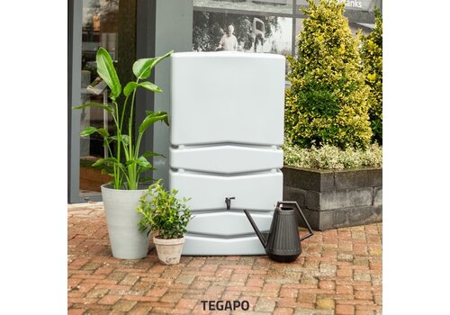 KEDEN Narrow 350 liter lichtgrijs 