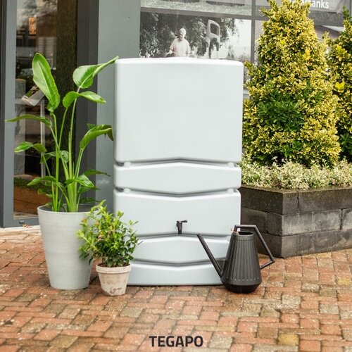 KEDEN Narrow 350 liter lichtgrijs 