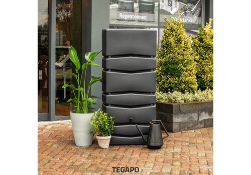 KEDEN Narrow 650 liter antraciet 