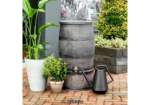 ROTO regenton 130 liter bruin 