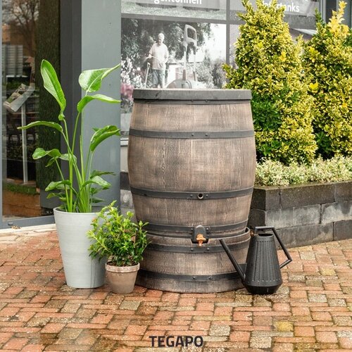 ROTO regenton 375 liter bruin 