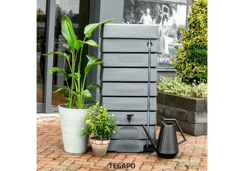 Timber regenwand 276 liter antraciet 