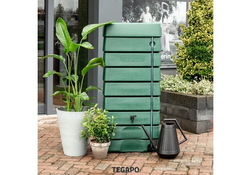 Timber regenwand 276 liter groen 