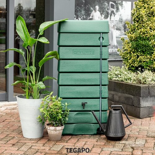 Timber regenwand 276 liter groen 