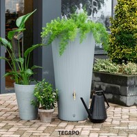 thumb-Garantia LINUS 220 liter steengrijs-1