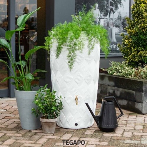 Grandland 235 liter regenton wit 