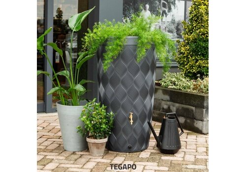 Grandland 235 liter regenton antraciet 