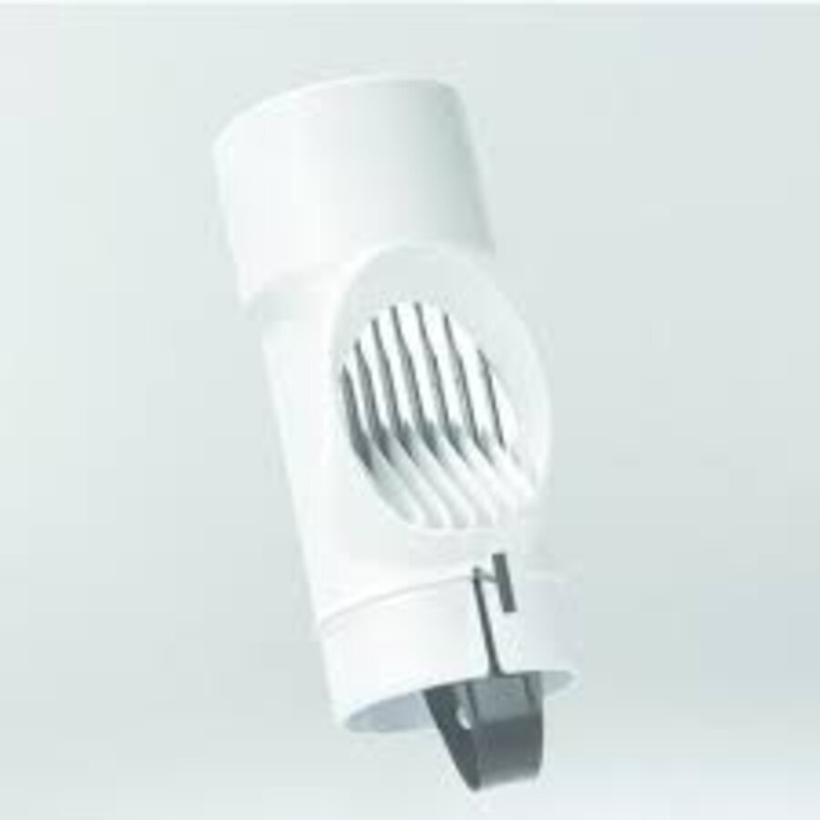 Bladscheider PVC wit 80mm-2
