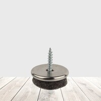 FFP AntiScratch viltglijder 28mm met schroef