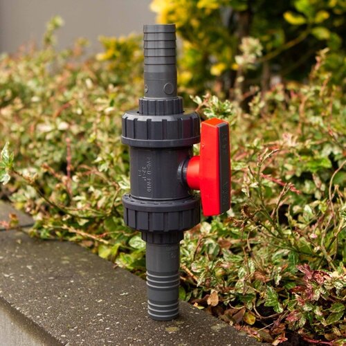 Kogelkraan PVC 32mm  Kogelkraan PVC 32mm