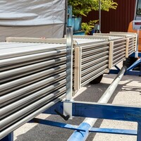 thumb-KOGA langmateriaal wagen 400cm met massieve banden-3