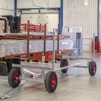 thumb-KOGA langmateriaal wagen 400cm met massieve banden-4