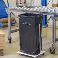 thumb-KOGA vuilniszakwagen 125 liter verzinkt-2