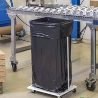 thumb-KOGA vuilniszakwagen 60 liter wit-2