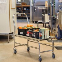 thumb-KOGA RVS hoge platformwagen 85x49x92-3